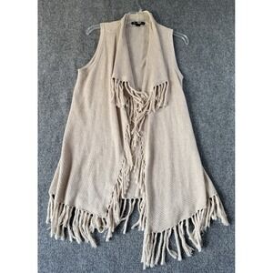 INC International Concepts Beige Sleeveless Sweater. Size‎ Medium cotton/viscose